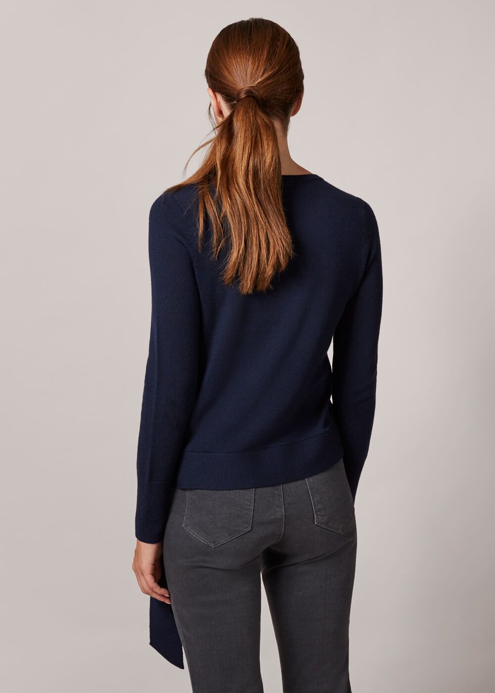 Tessa Tie Side Merino Jumper