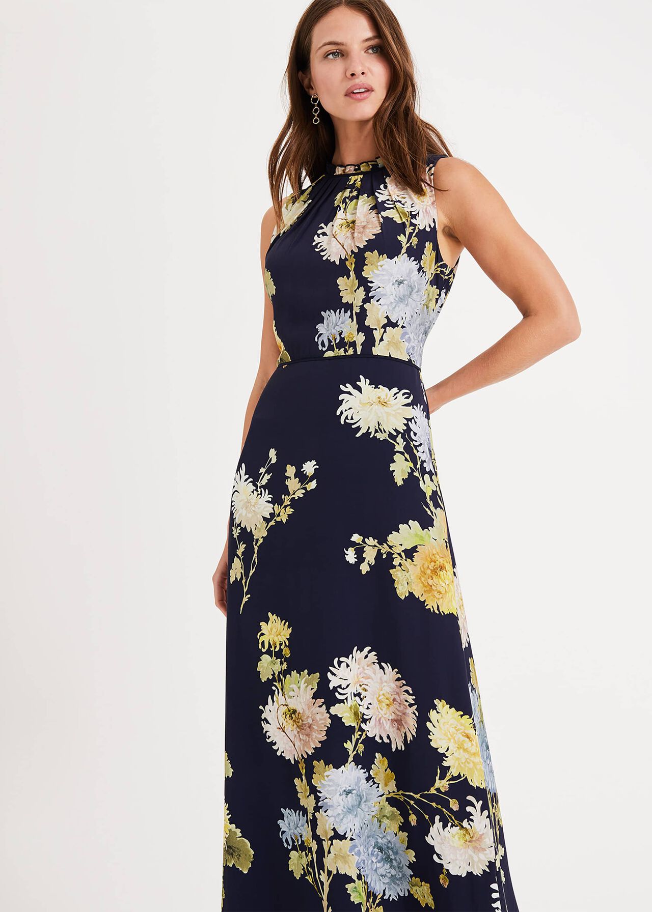 Roselle Printed Maxi Dress