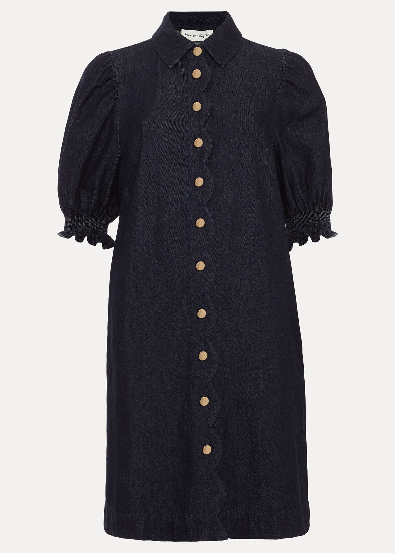 Phase Eight Black Candice Scallop Dress Phase Eight Black Candice Scallop Dress