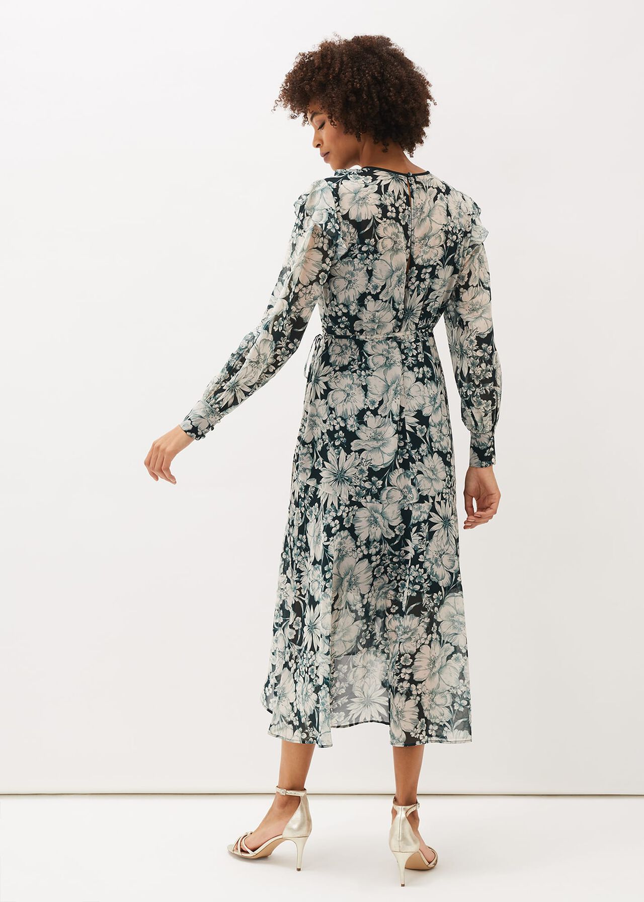 Indiana Floral Tiered Dress