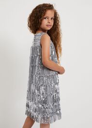 Lulu Fringe Sequin Dress