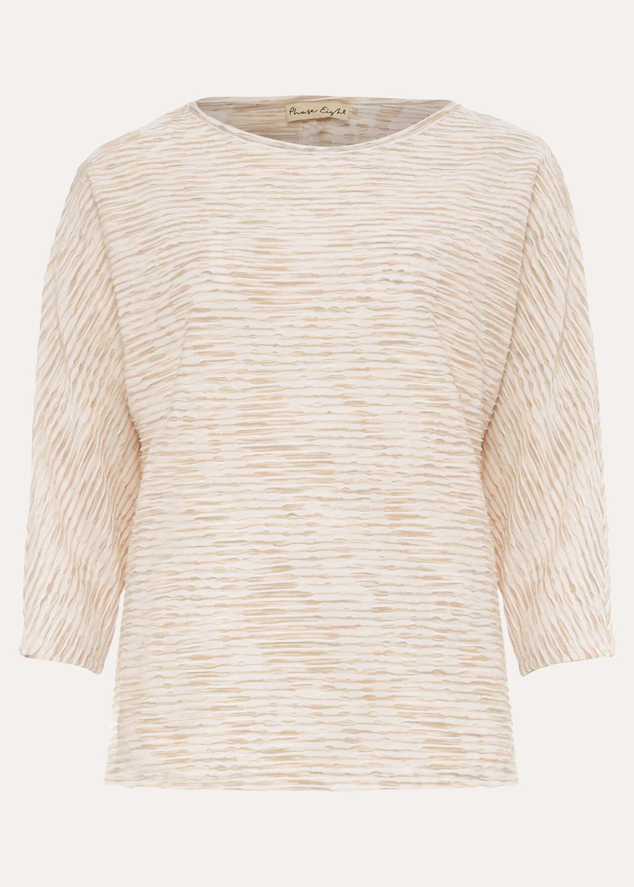 Agne Textured Wave Top