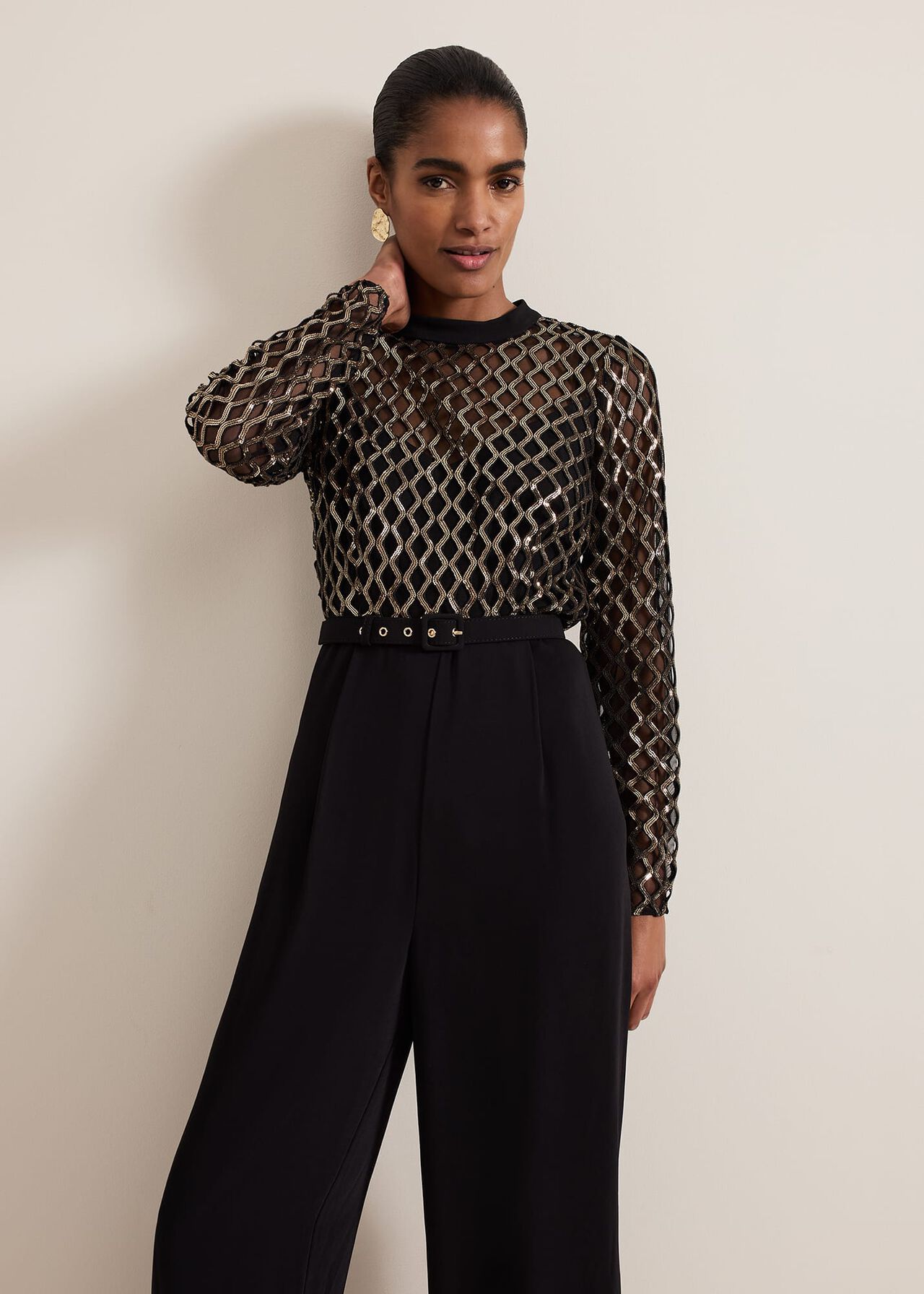 ${product-id}-Amelia Sequin Bodice Jumpsuit-Black/Multi-${view-type}
