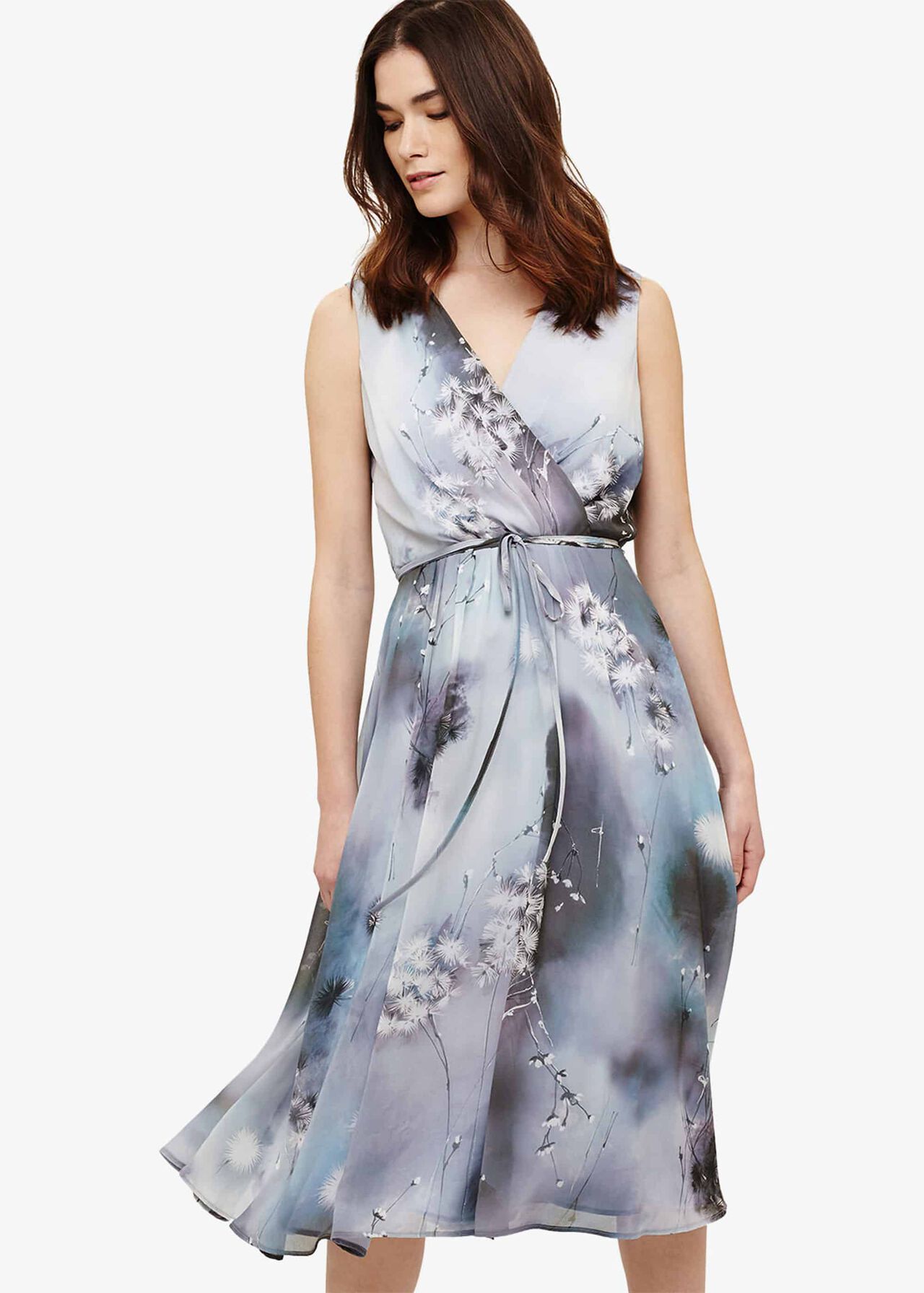 Dandilion Print Dress