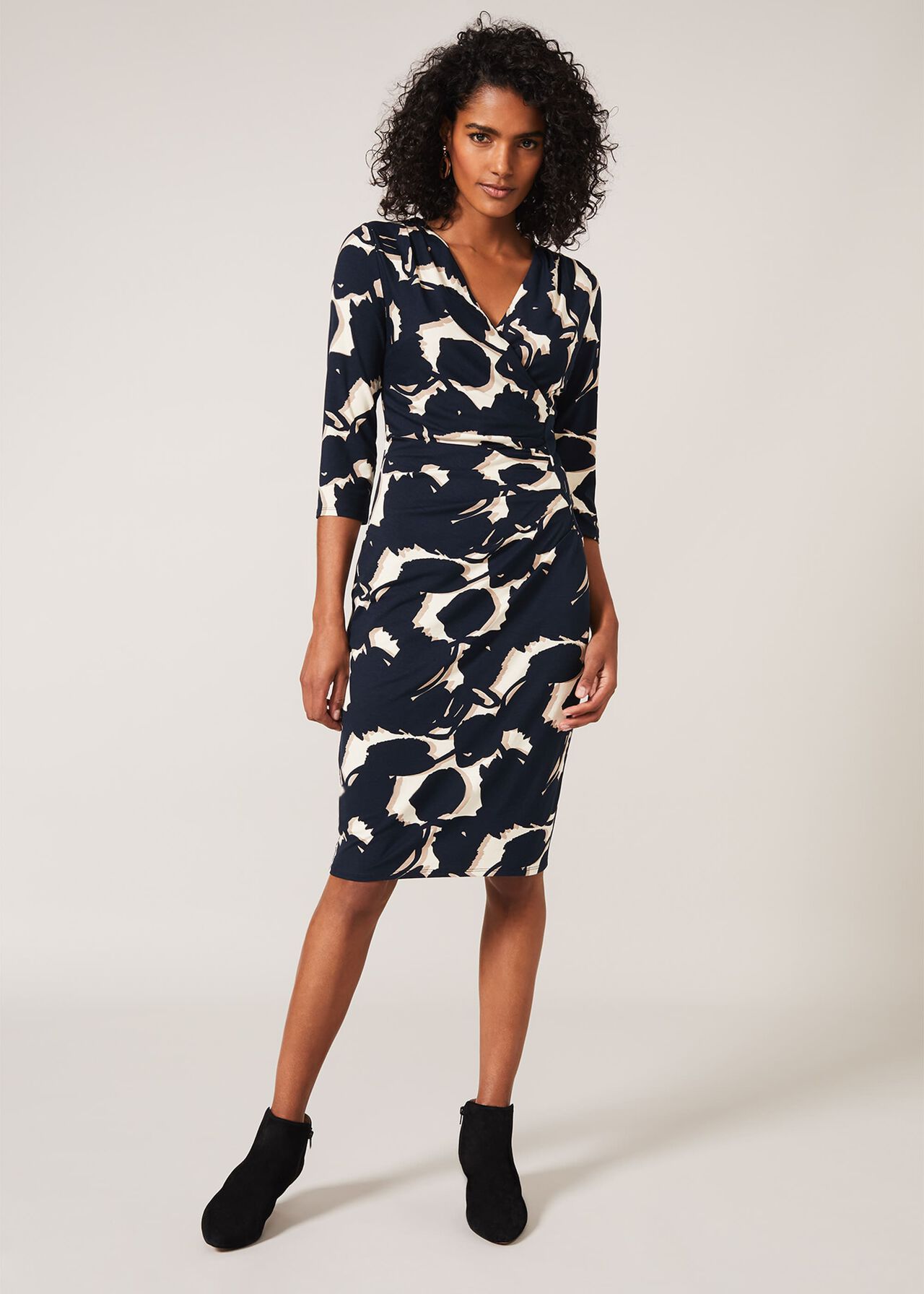 Naava Abstract Floral Dress