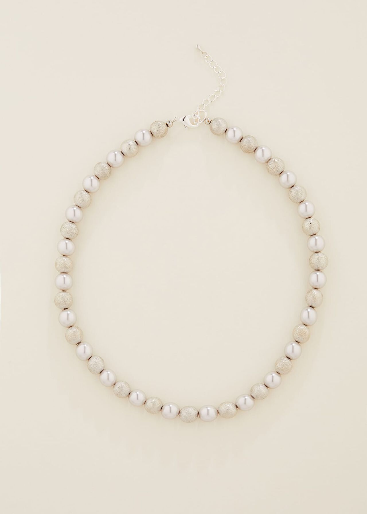Pearl And Bead Necklace