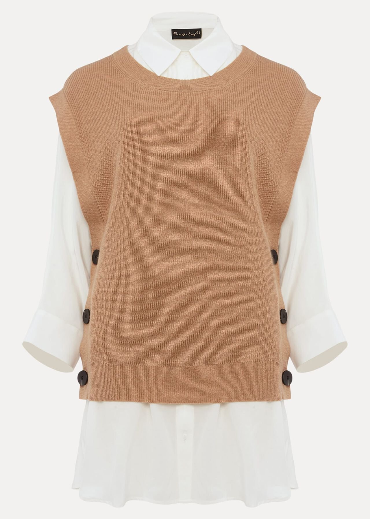 Liv Button Knit Tabard