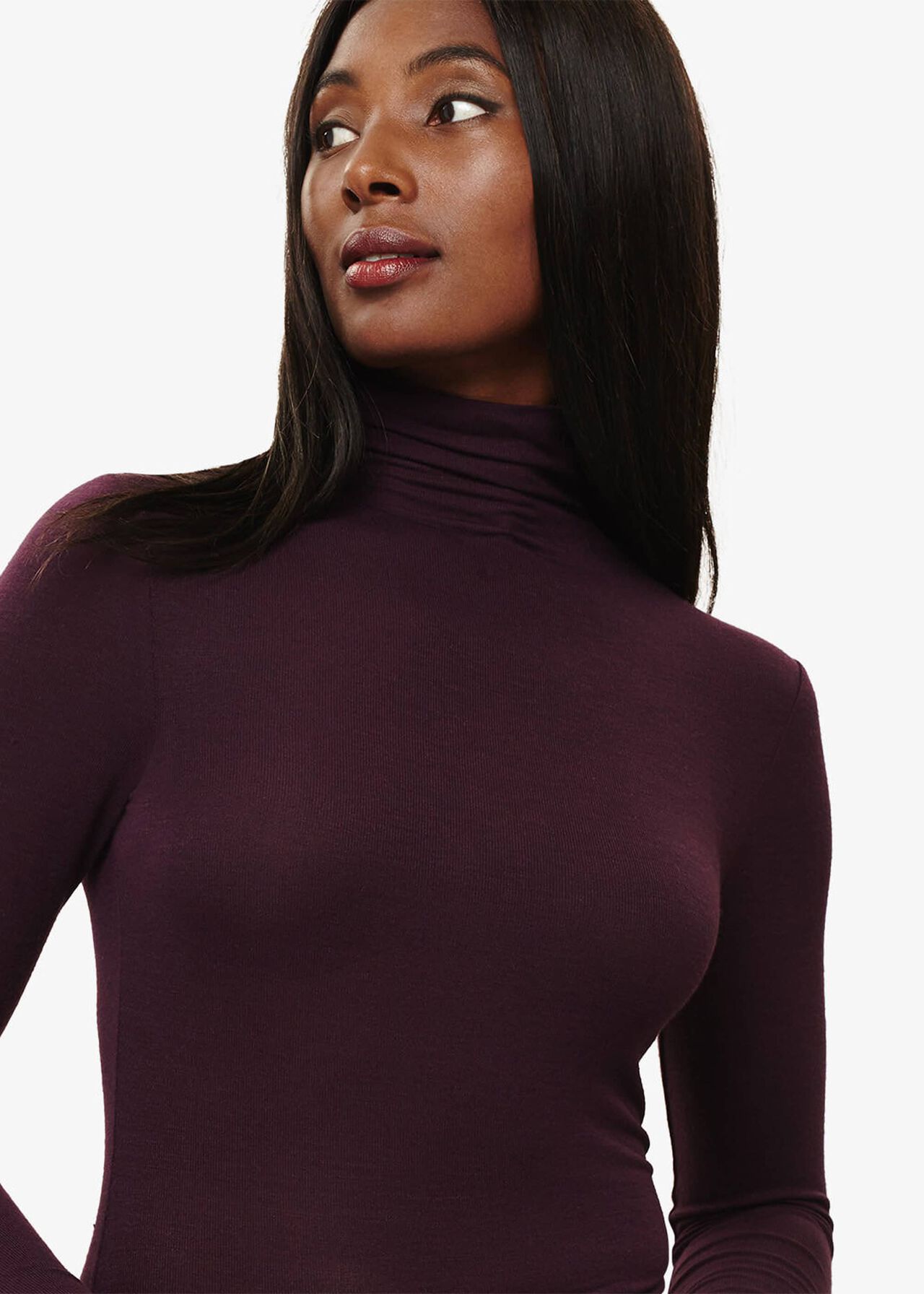 Roz Roll Neck Top