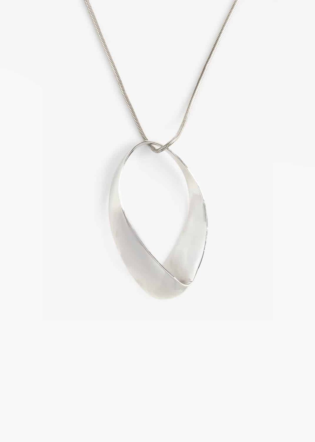 Anabel Twisted Ring Necklace