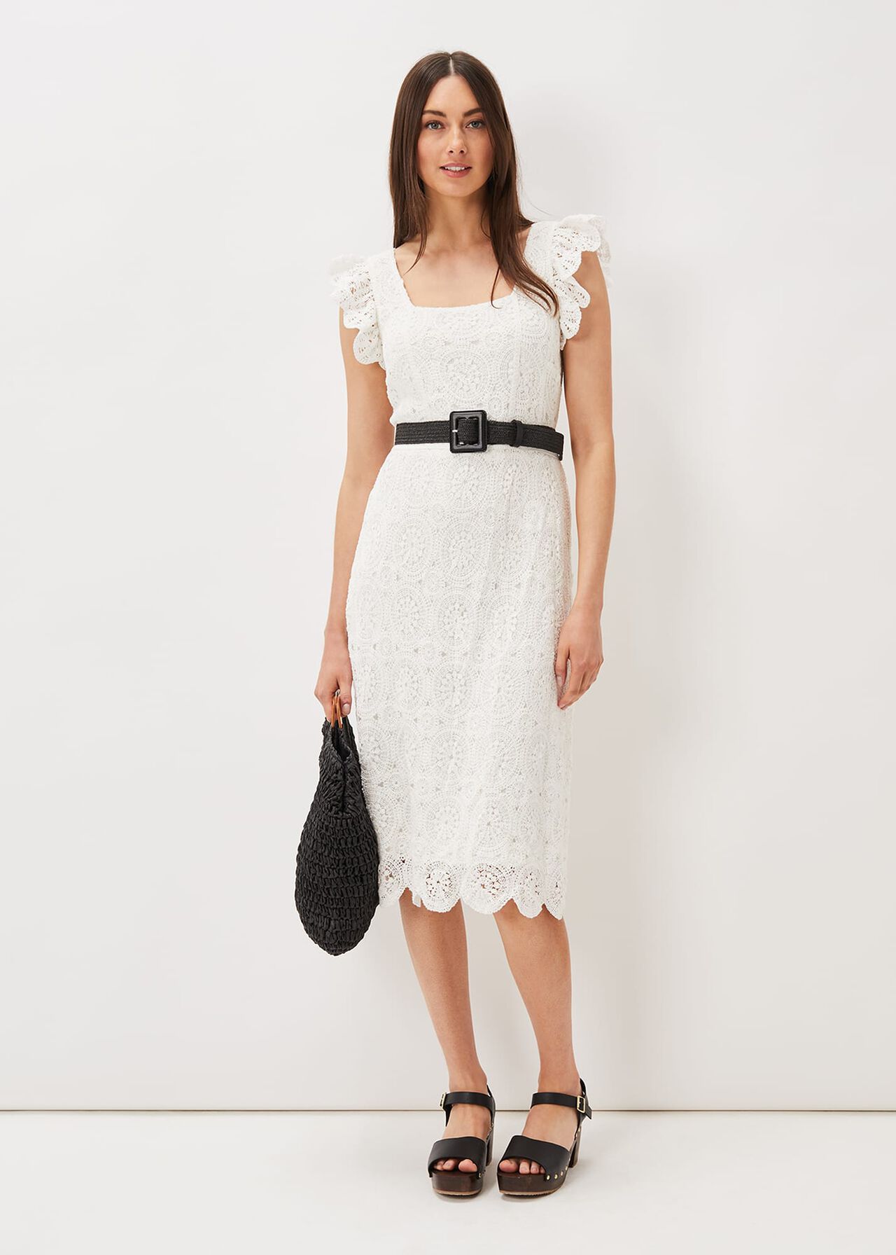 Tamari Crochet Knit Dress