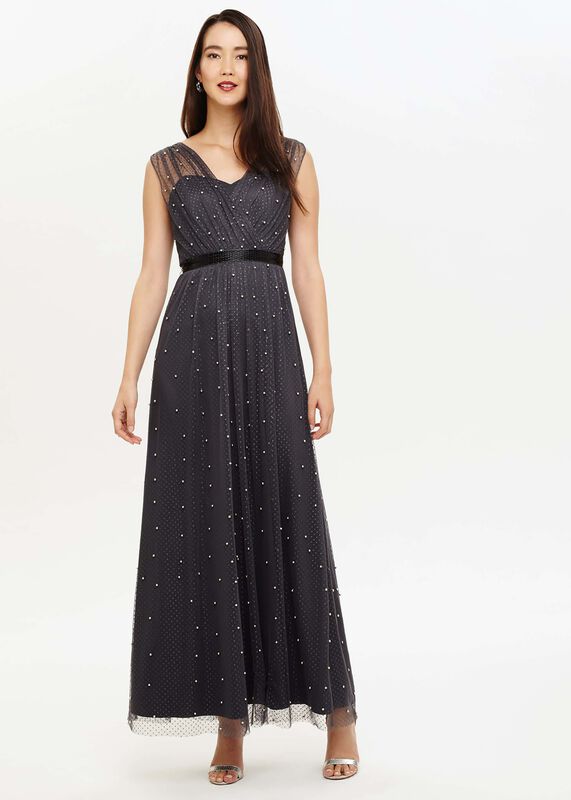 Ashleen Tulle Maxi Dress
