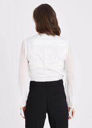 Manuela Neck Detail Blouse