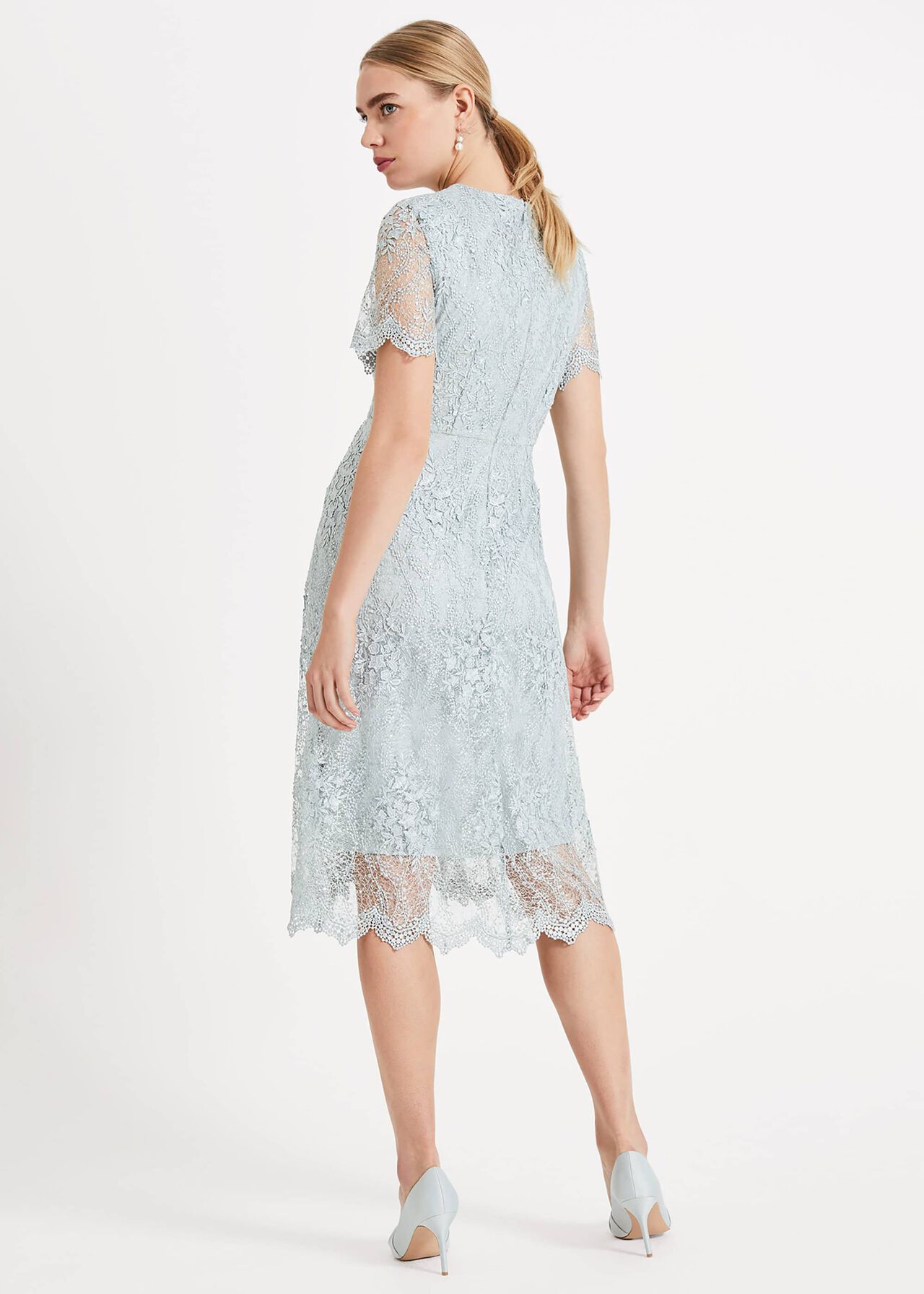 Malia Sequin Lace Dress