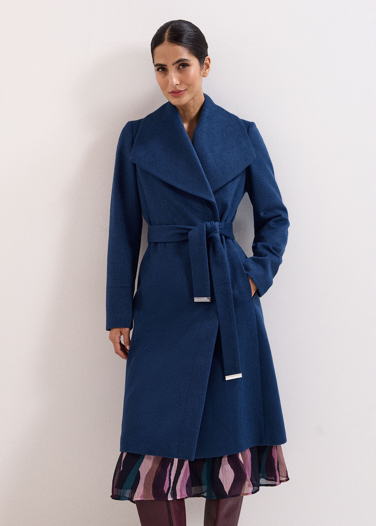 Nicci Belted Wool Coat | Phase Eight UK |