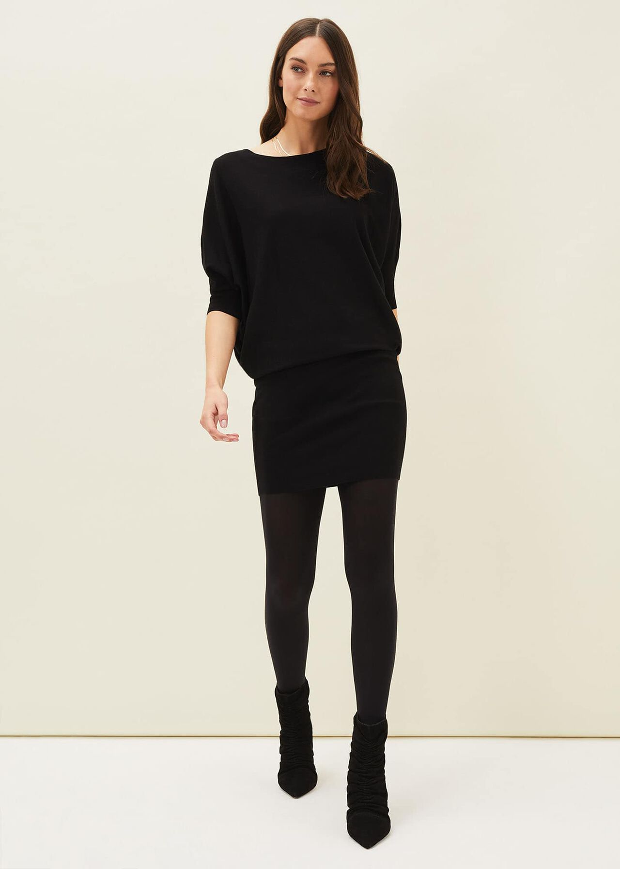 Becca Batwing Knitted Dress