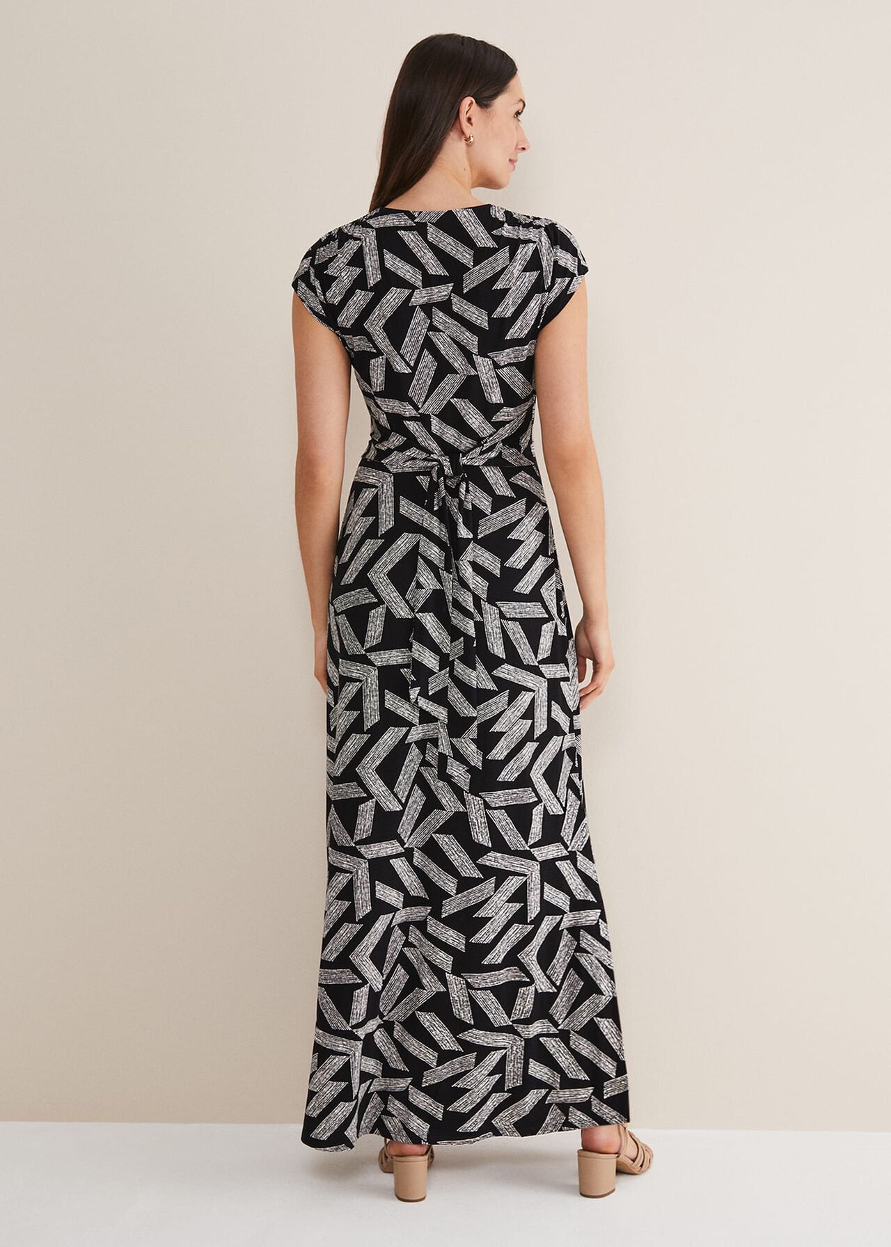 Siobhan Abstract Maxi Dress