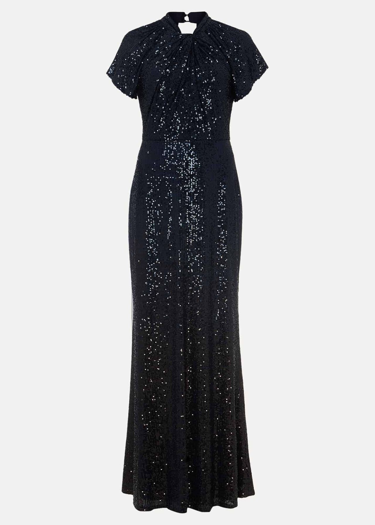 Kayla Sequin Ombre Maxi Dress