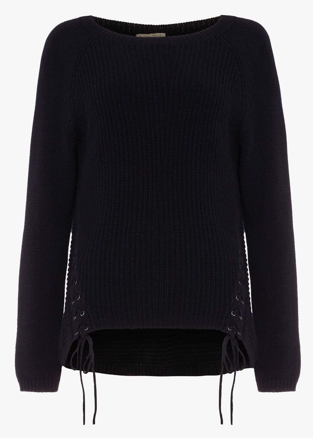 Loraina Lace Up Knitted Jumper