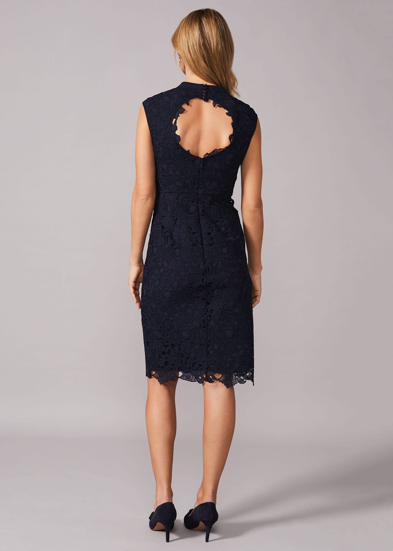 Gretal Lace Fitted Dress