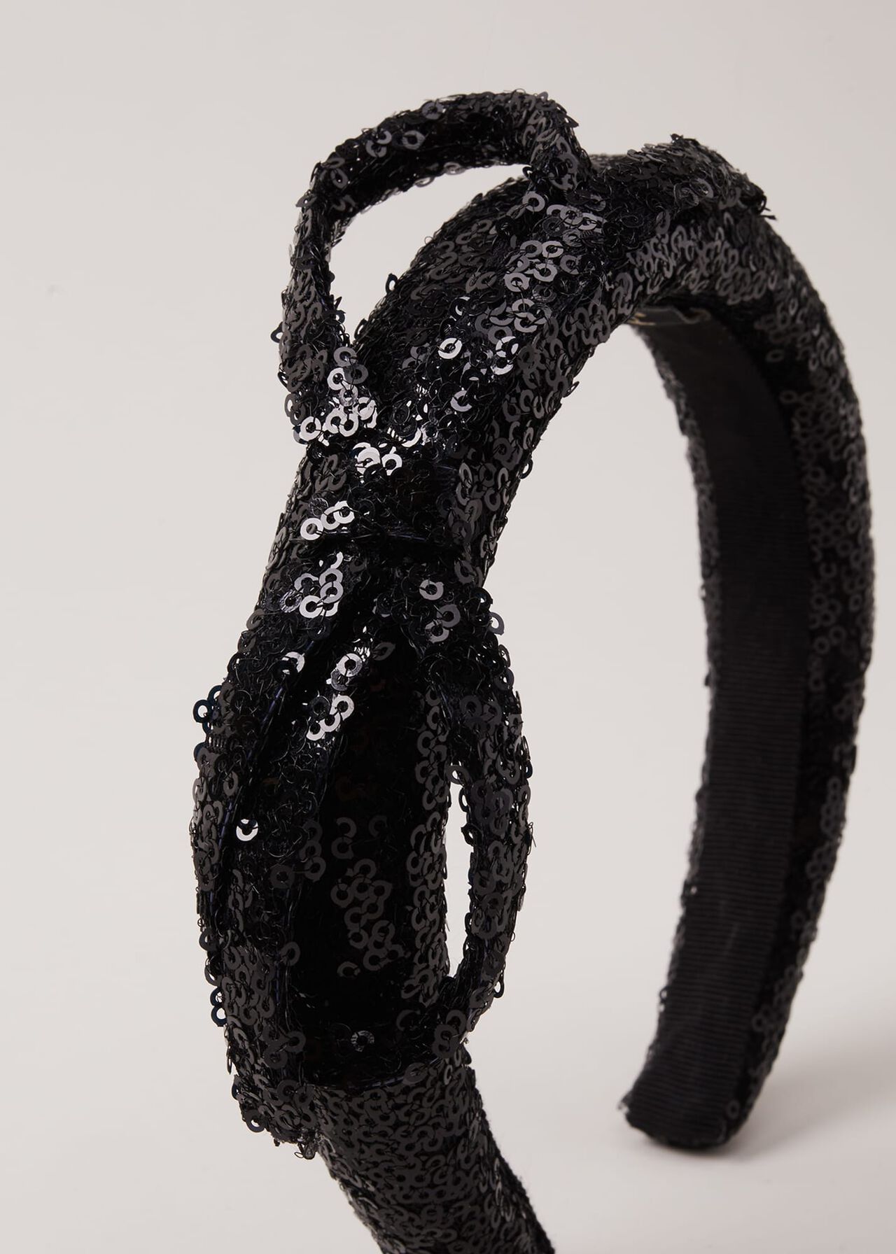 Black Sequin Headband