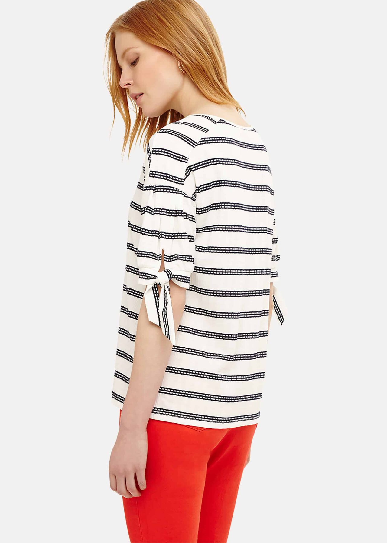 Scout Textured Stripe Top