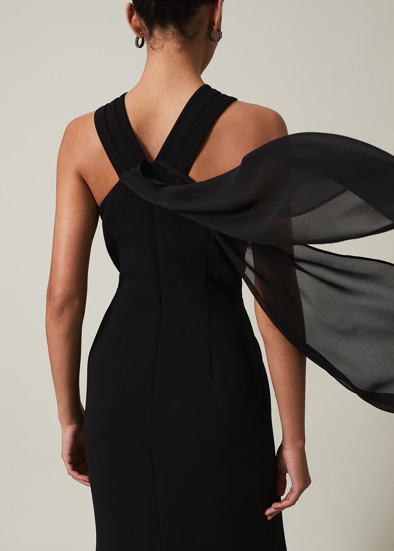 Danica Black Embellished Maxi Dress