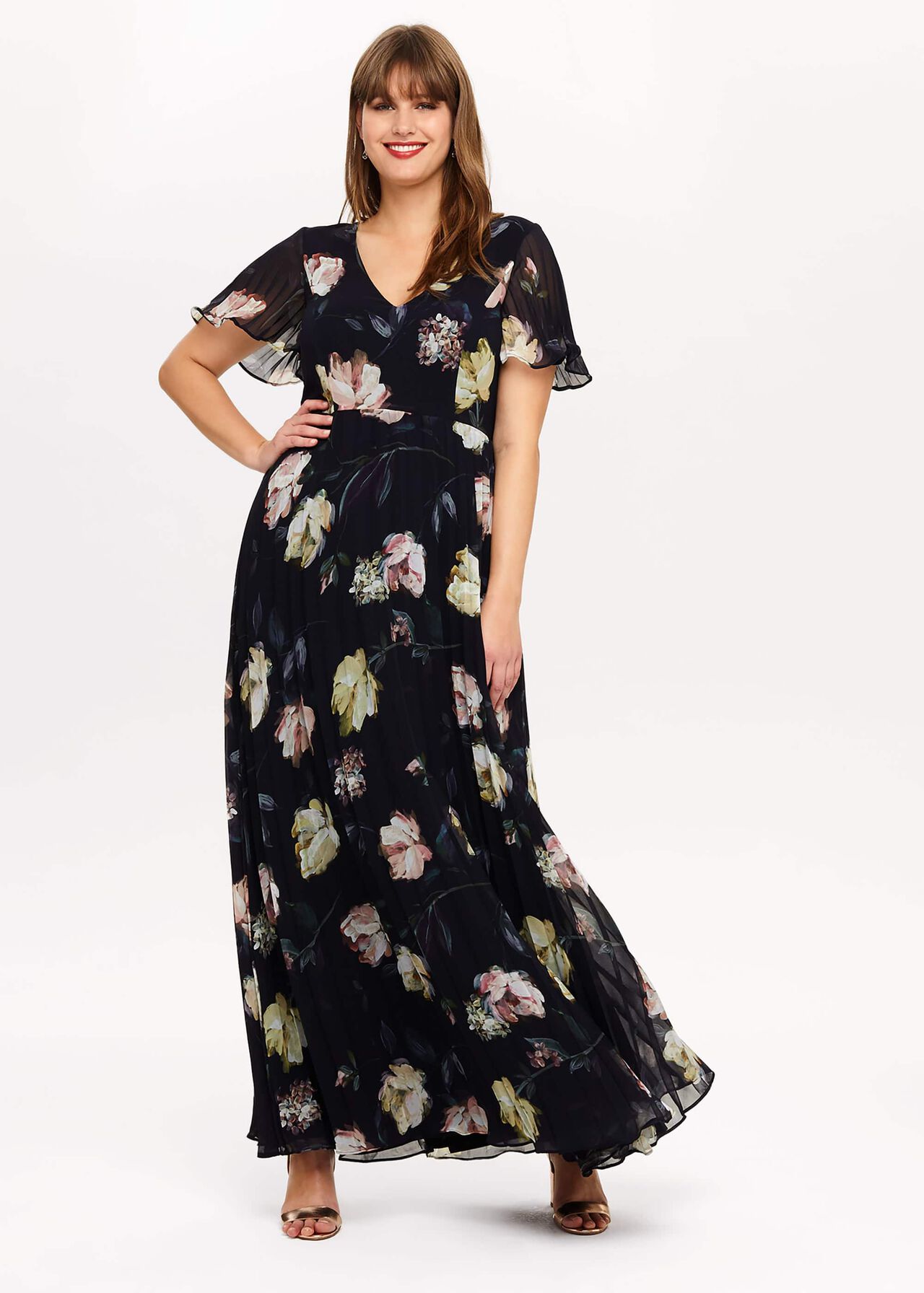Megan Floral Maxi Dress