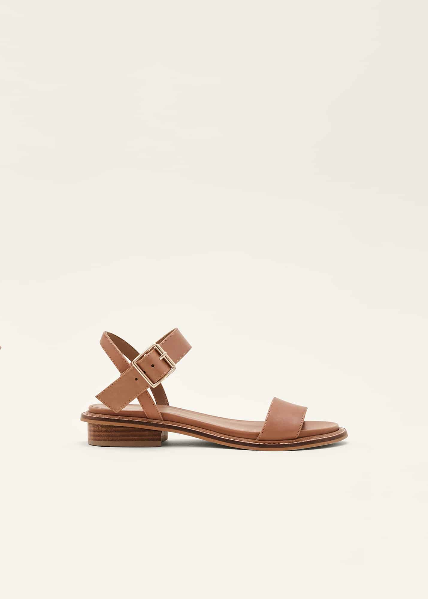 Matisse Runaway Platform Sandals in Tan | Groovy's | Leather Platform