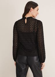 Reina Jersey Lace Top