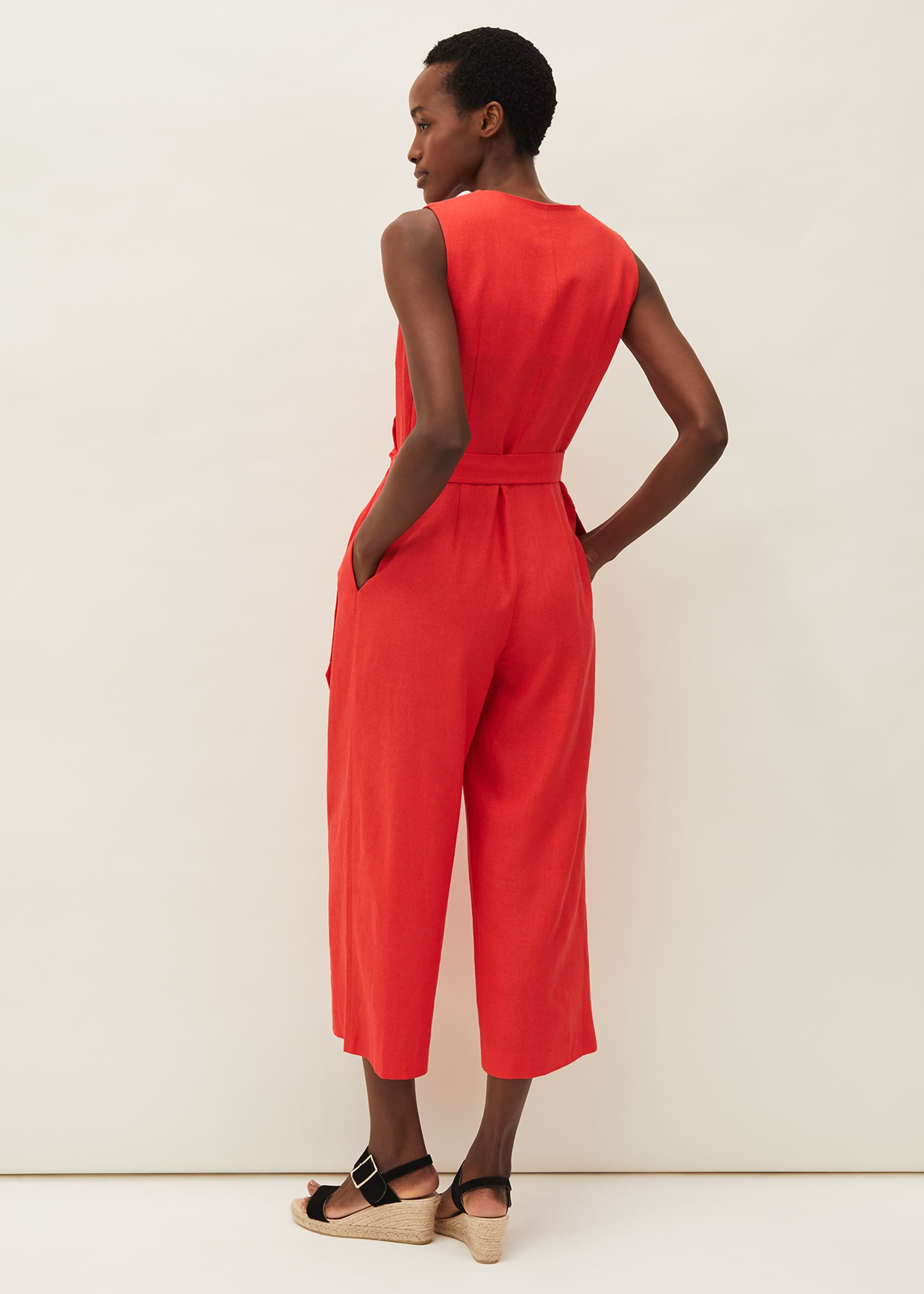 Phase eight tia jumpsuit top