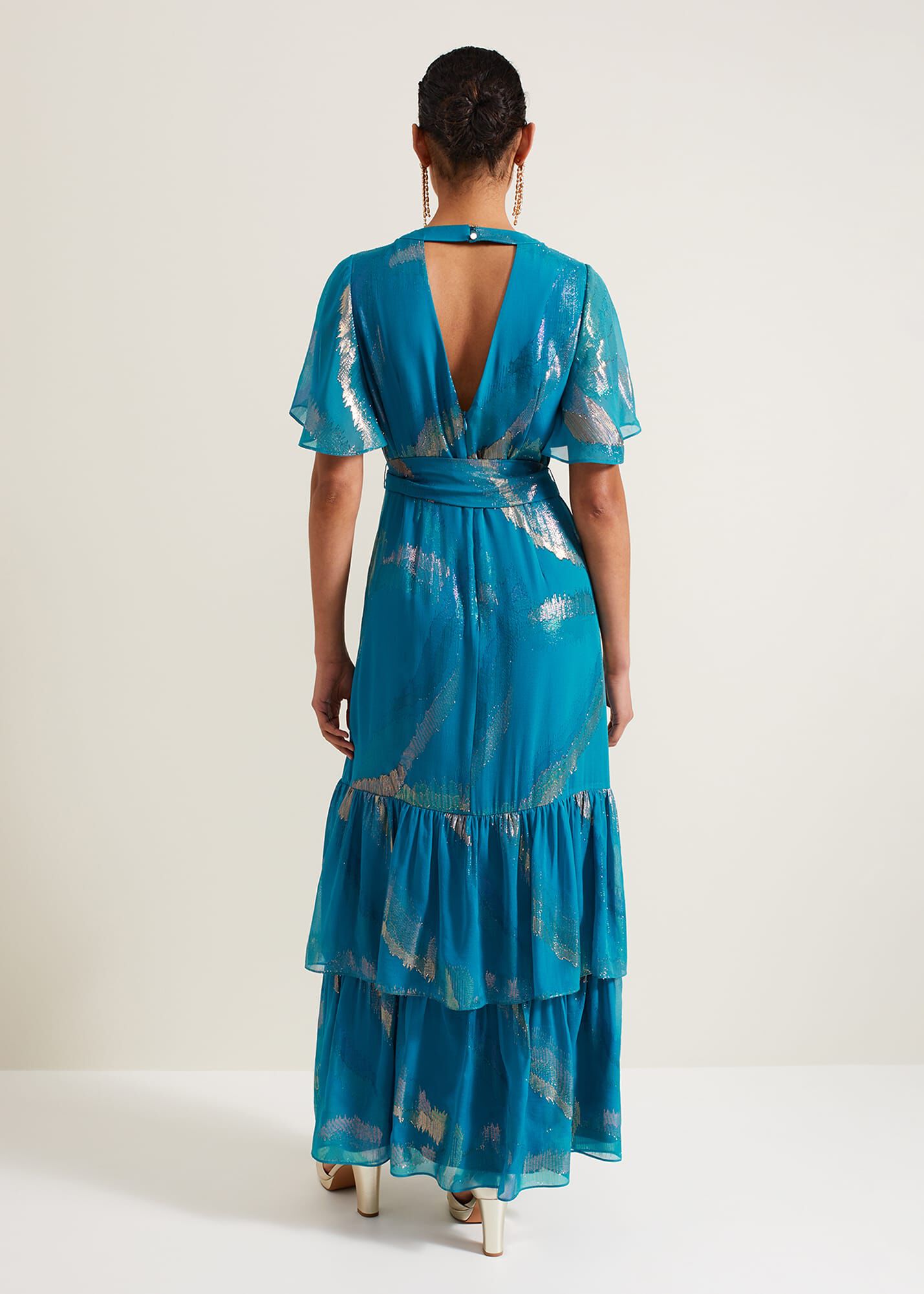 英国【Phase Eight】ロシェラドレス 関税込 Charissa Silk Maxi Dress | Phase Eight UK |
