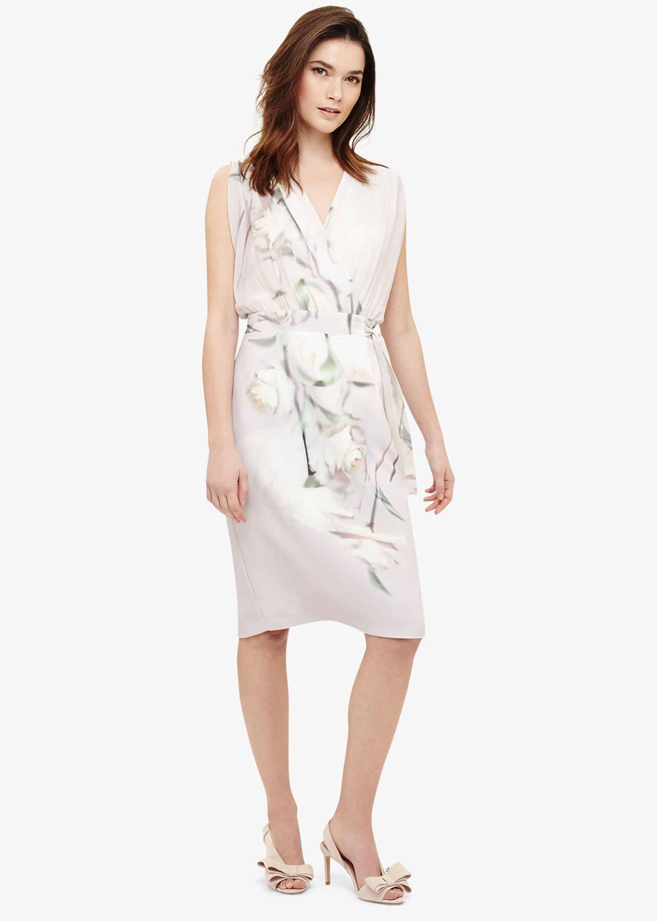 Sorell Wrap Floral Print Dress