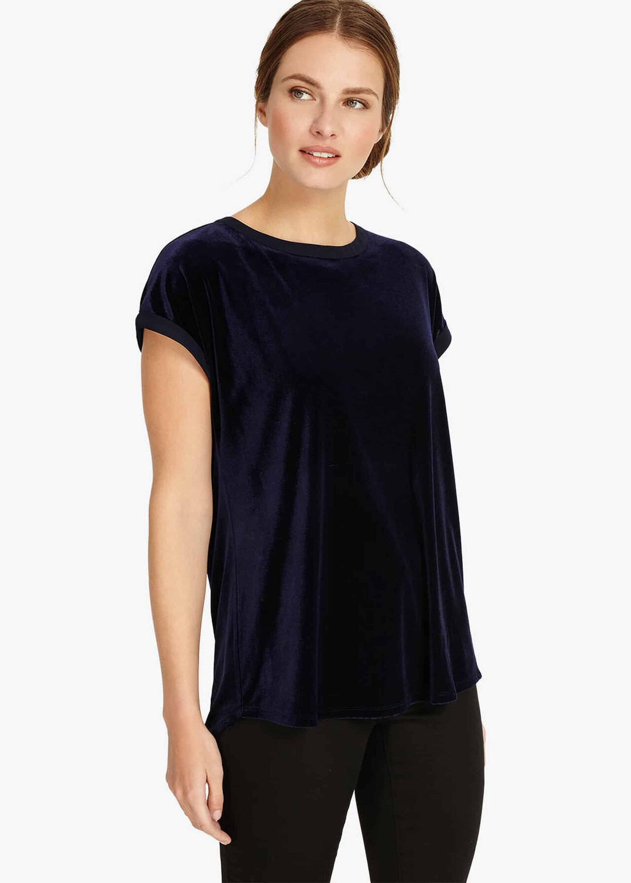 Addison Velvet T-Shirt