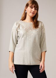 Amaya Animal Print Knit Top