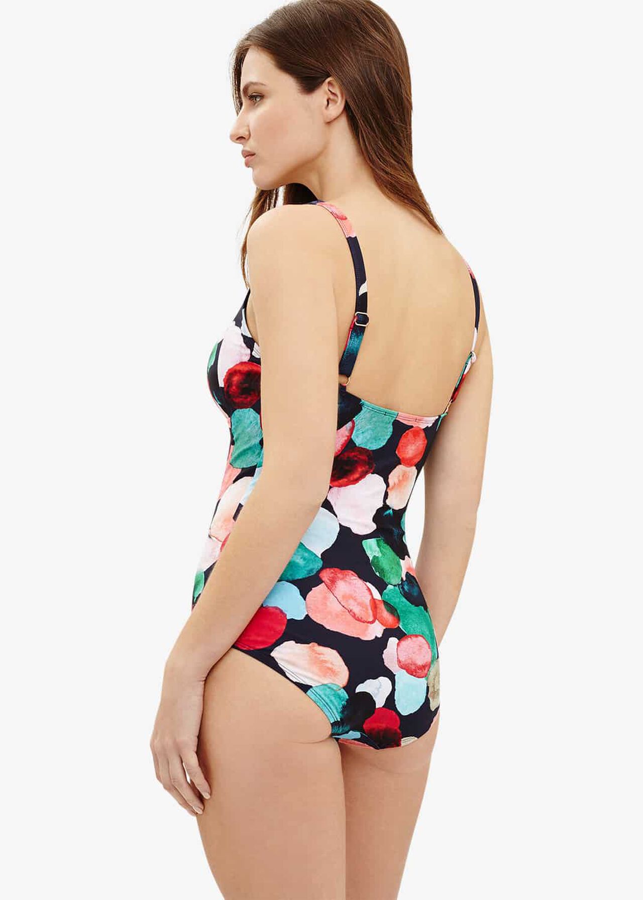 Artist Palette Spot Print Swimsuit