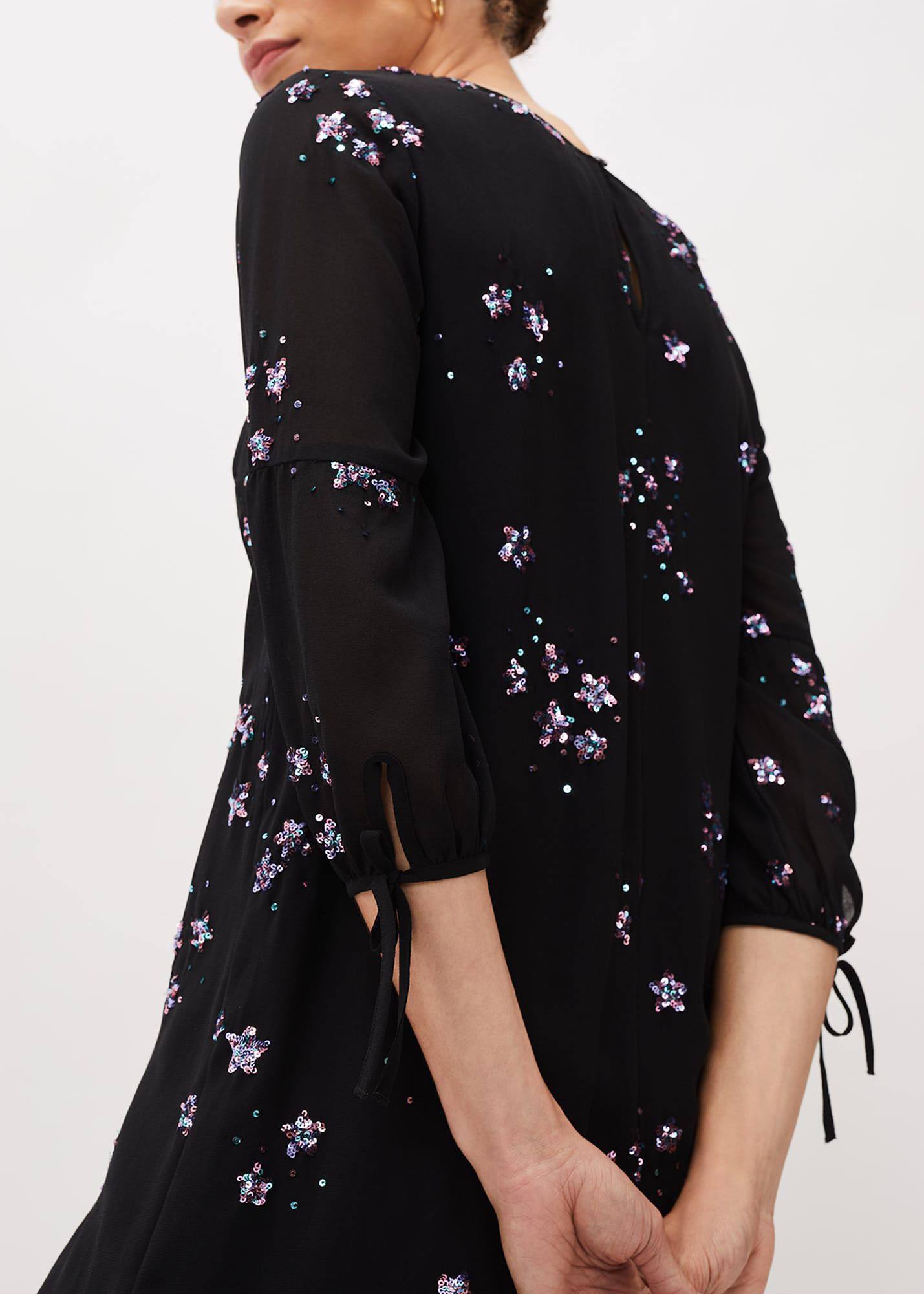 Evie rose printed clearance dress