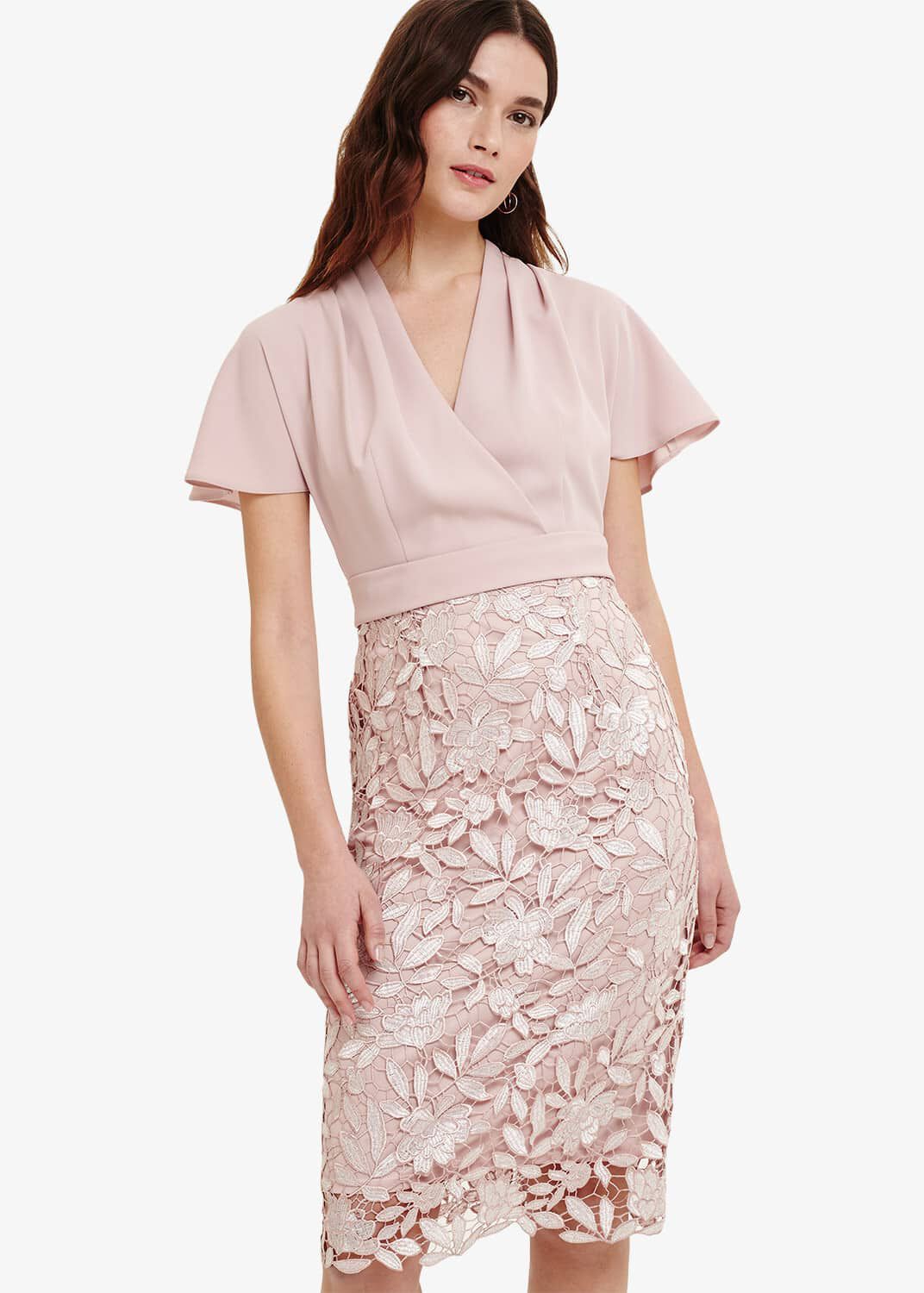 Phase eight store blush dress