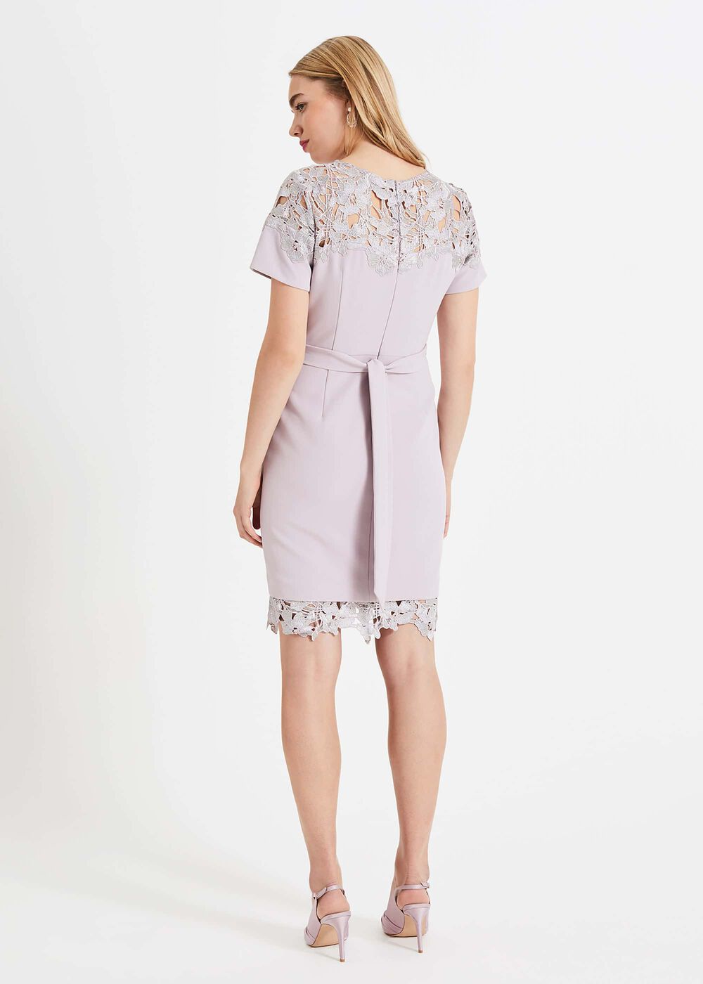 Debora Guipure Lace Dress