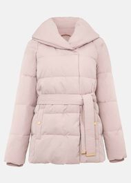 Kyra Short Wrap Puffer Coat