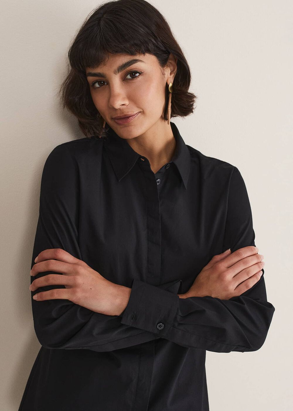 Black Fitted Shirt