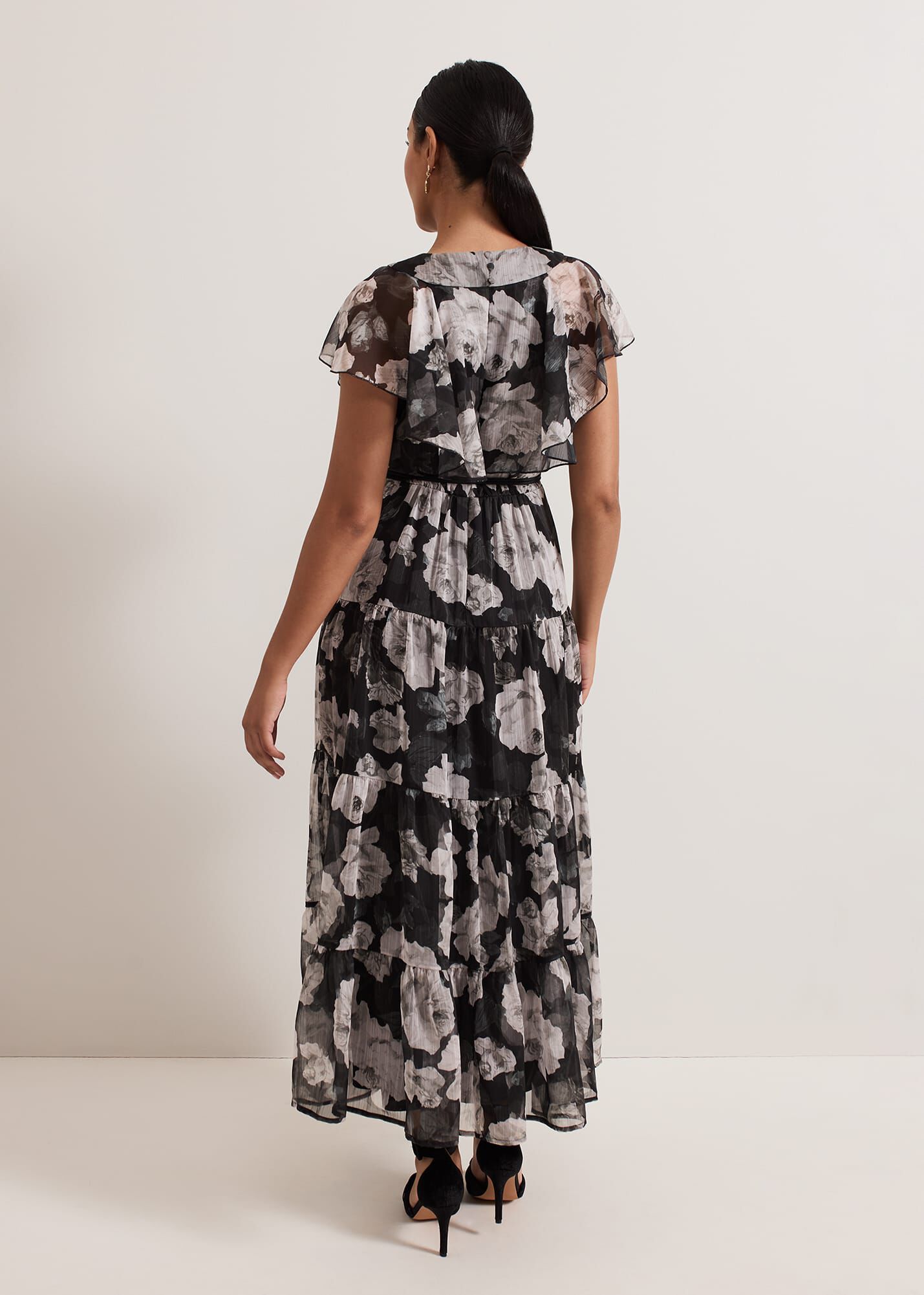 Petite Jordine Floral Print Midaxi Dress | Phase Eight ROW |