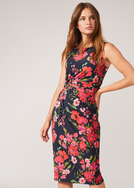 Catrin Floral Jersey Dress