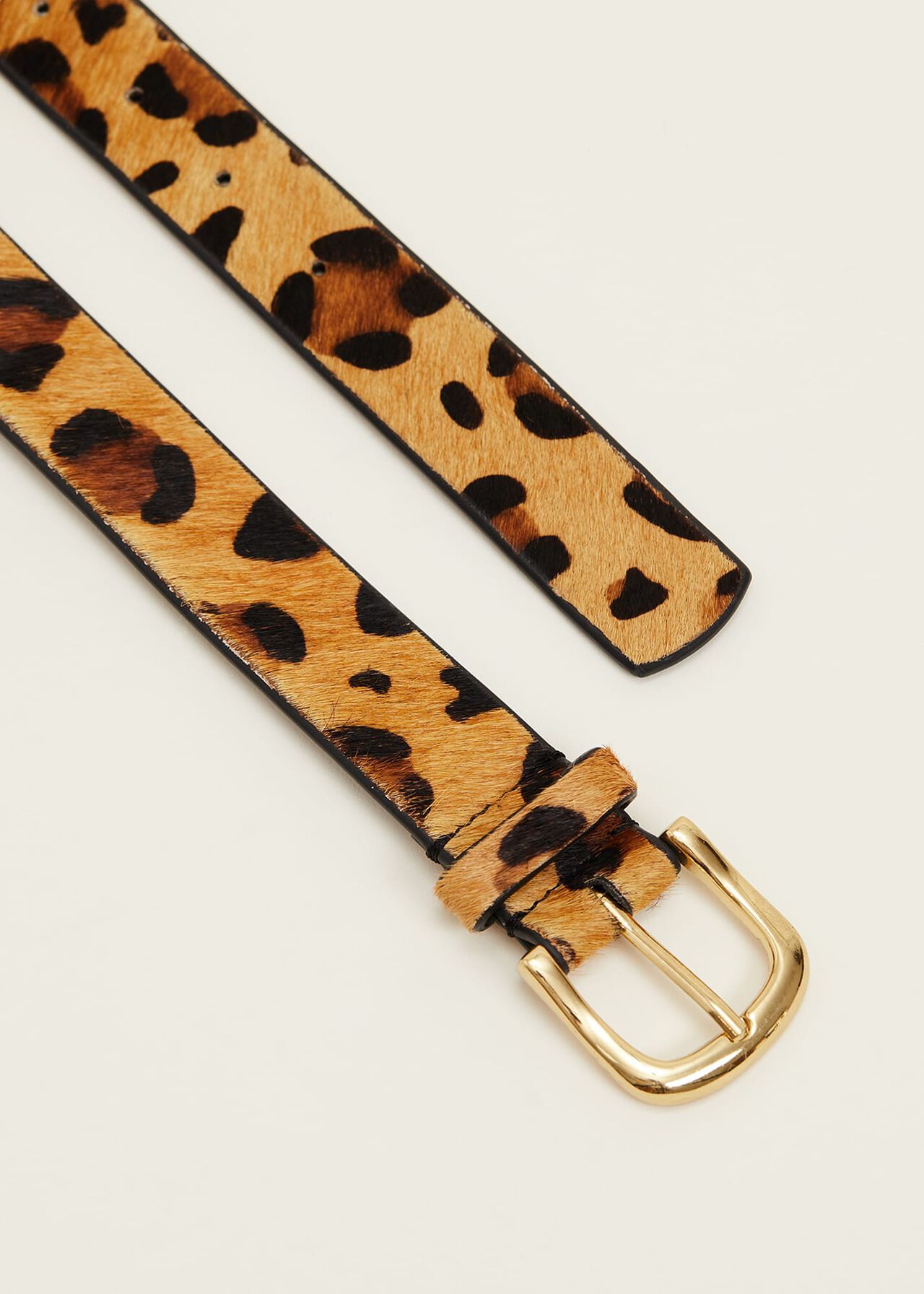 Leopard Print Waist Belt