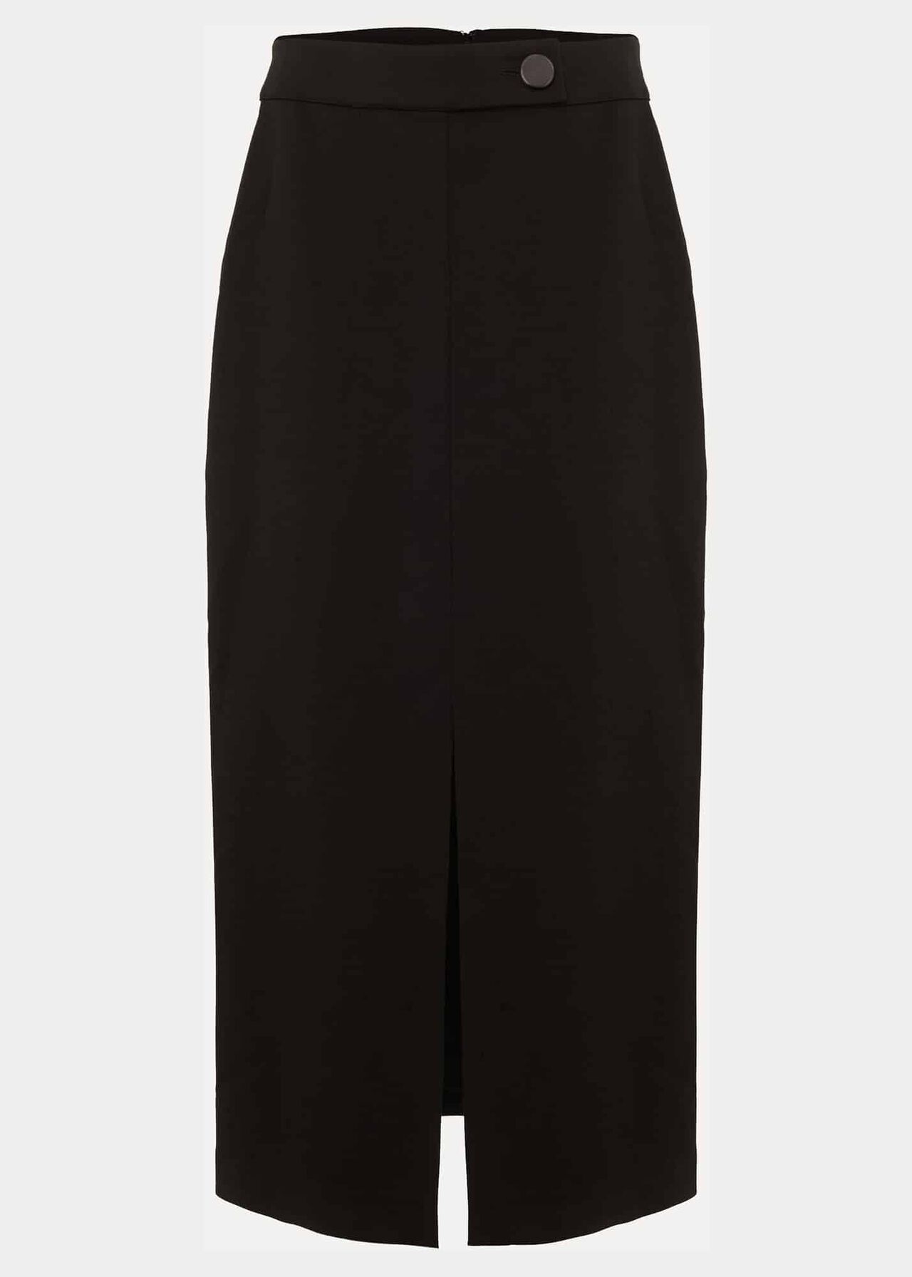 Brynn Black Midi Suit Skirt