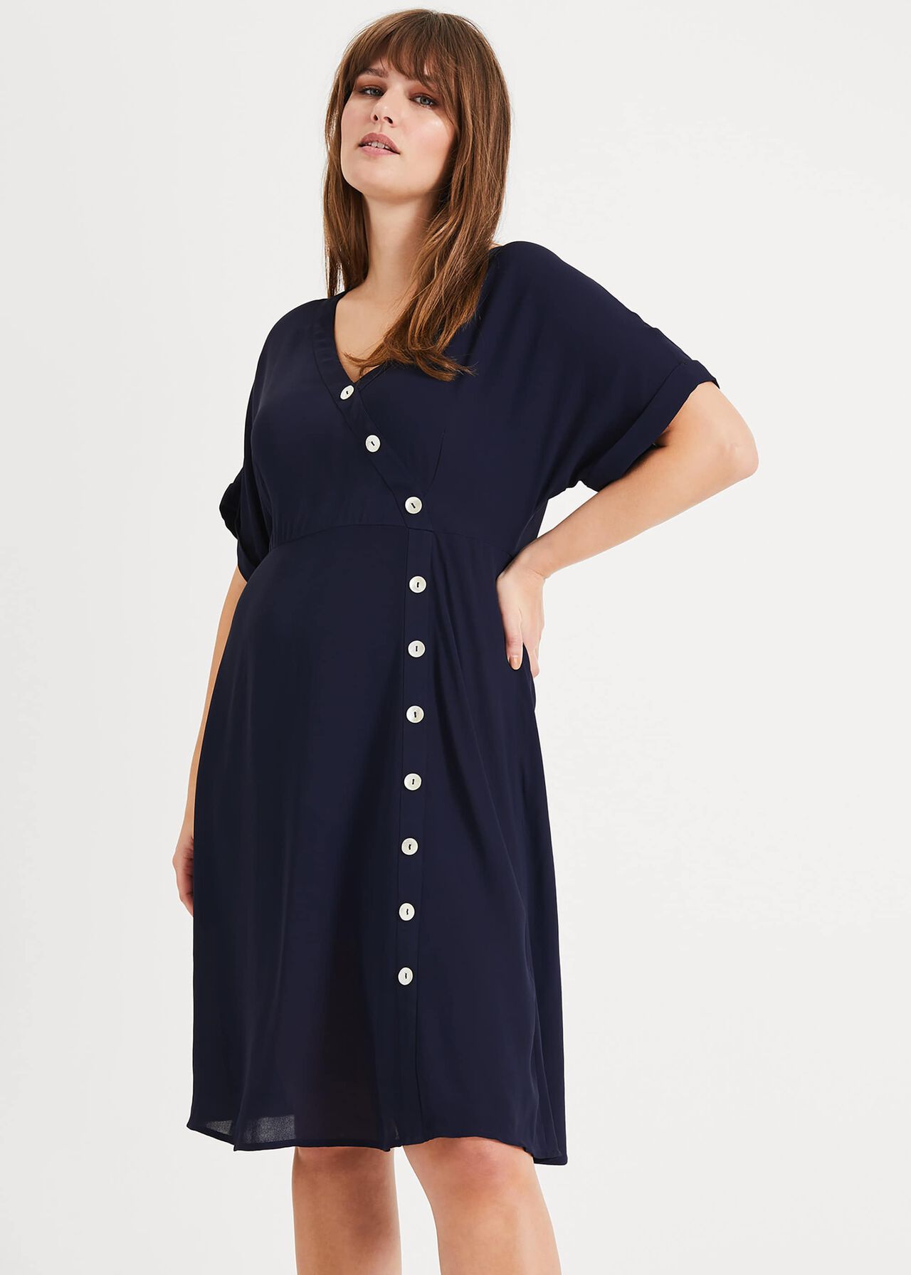 Annalise Button Dress