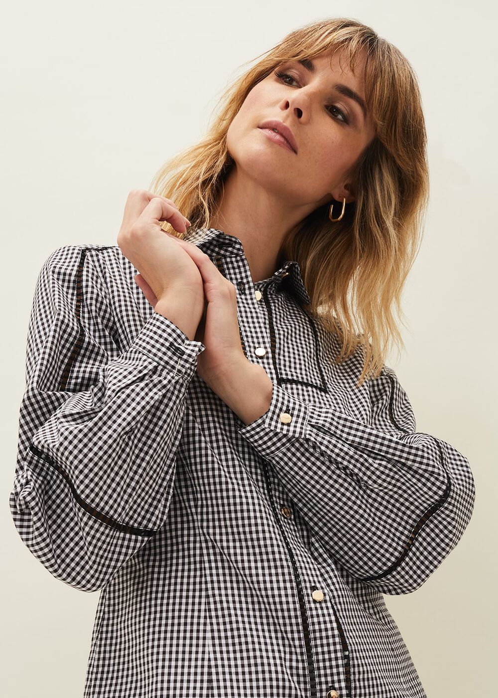 Lia Gingham Shirt