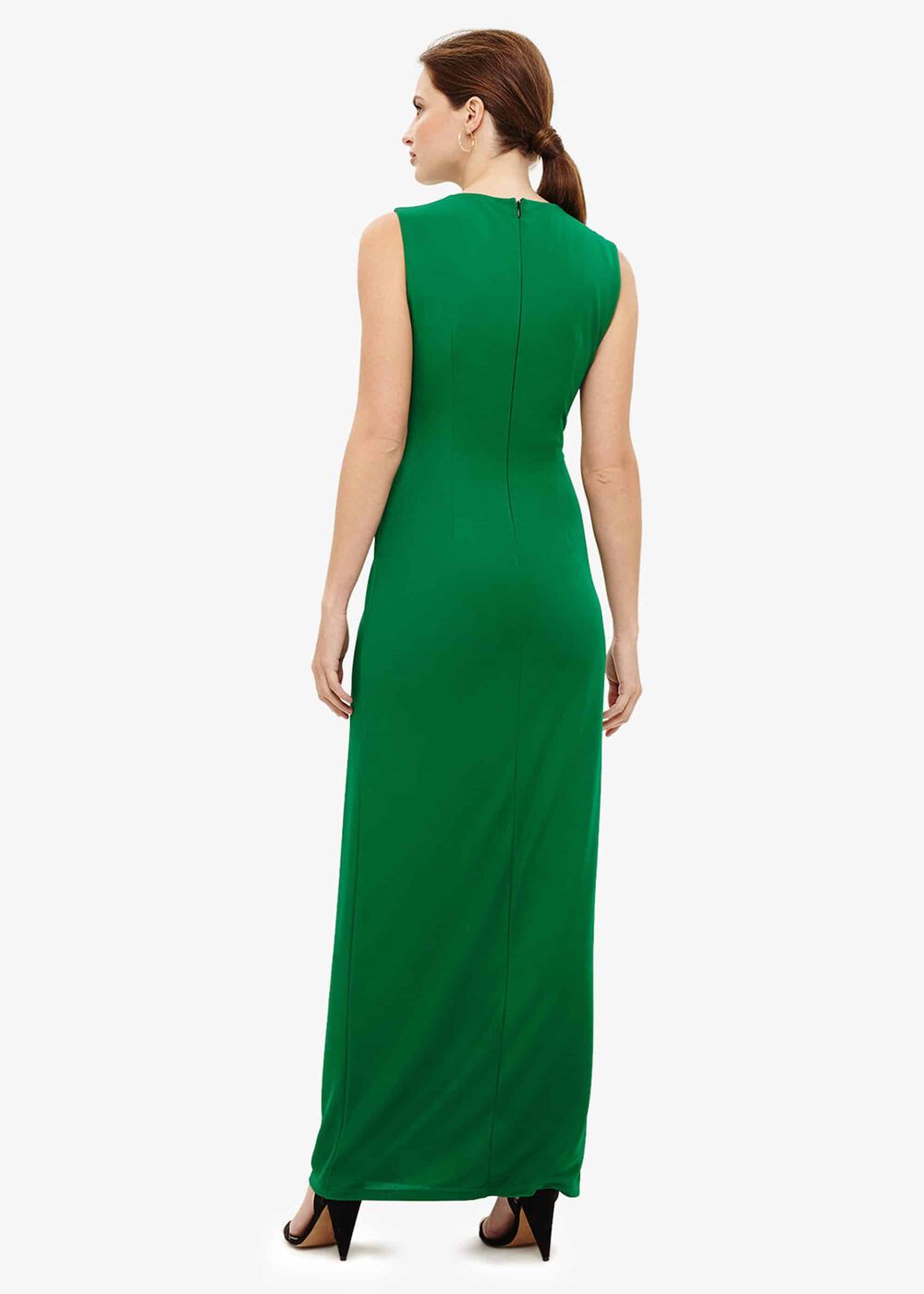 chinese dress ladies Tailsa Maxi Dress – Elegant Satin Backless Evening Gown main image 1