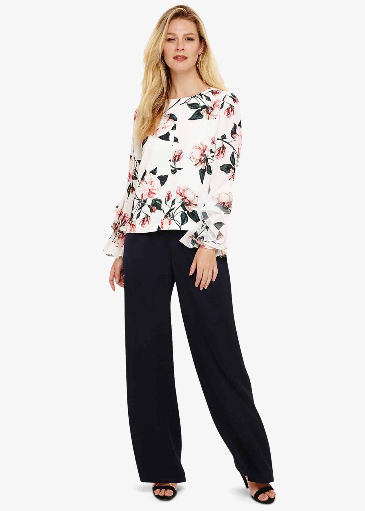 Heather Floral Blouse