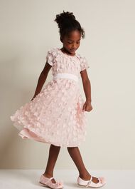 Alice Flower Fit And Flare Dress