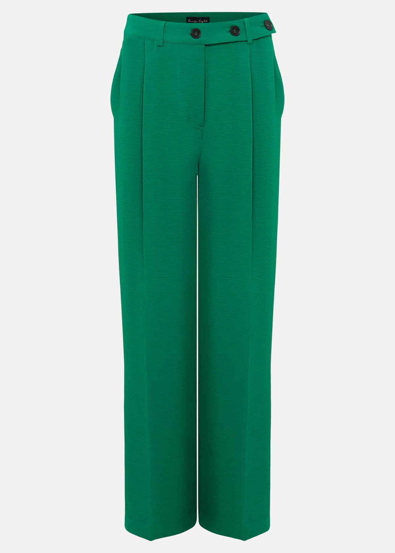 Green suit trousers